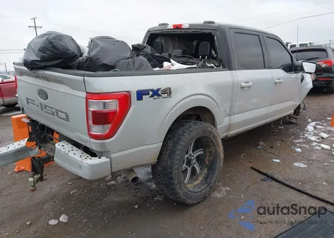 2022 Ford F-150 Lariat z USA, uszkodzony, nr VIN 1FTFW1E88NKE03197